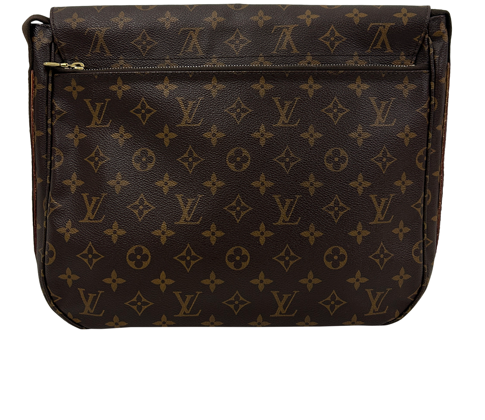 Messenger, 740&euro;, Bolso, Marrón, Canvas - General, Vista trasera